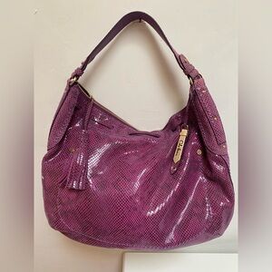 Cole Haan Shoulder Strap Hobo purple bag